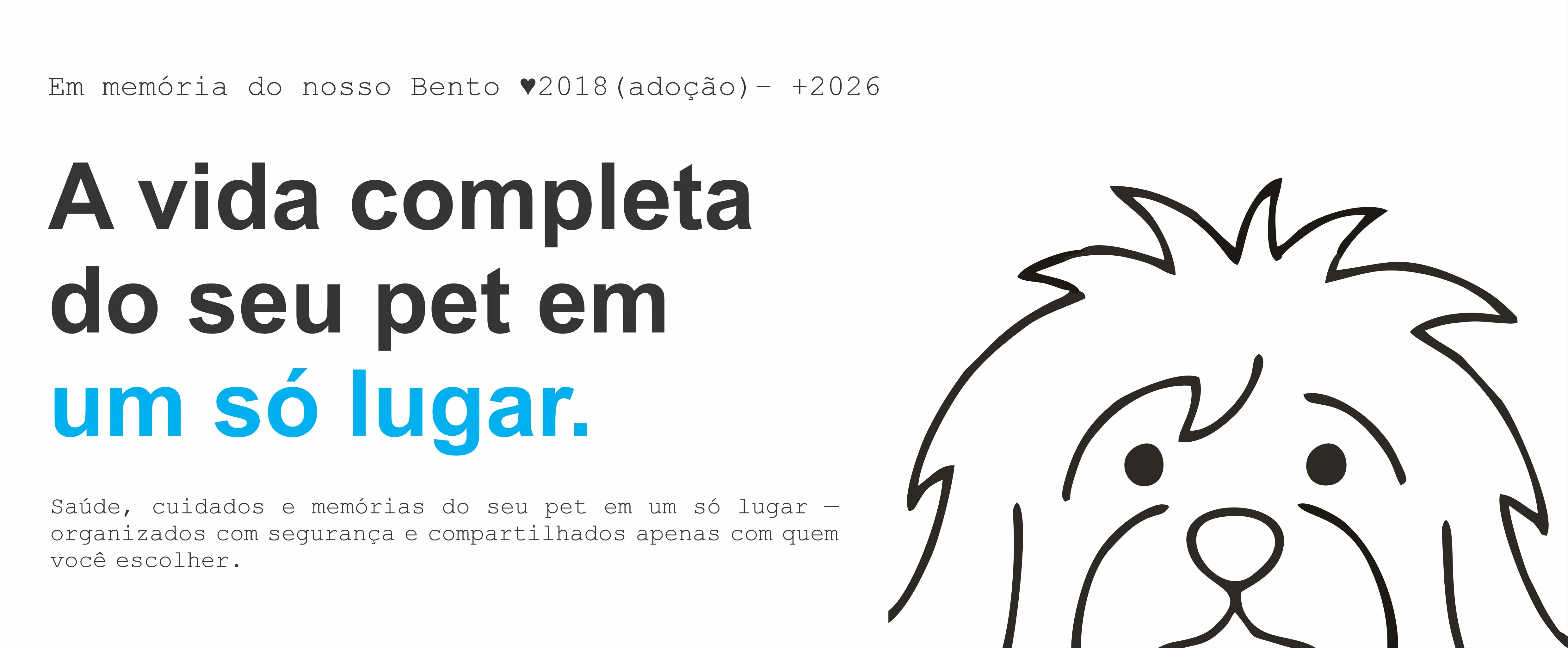 BentosID — A vida completa do seu pet em um só lugar